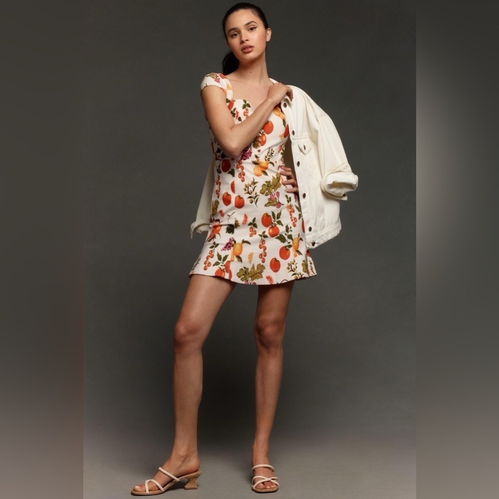 NWT Size S - The Cecily Fit & Flare Sweetheart Dress by Maeve: Mini Edition